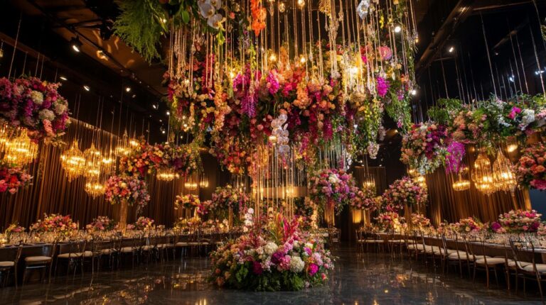 Décoration florale événementielle sur-mesure pour des moments inoubliables